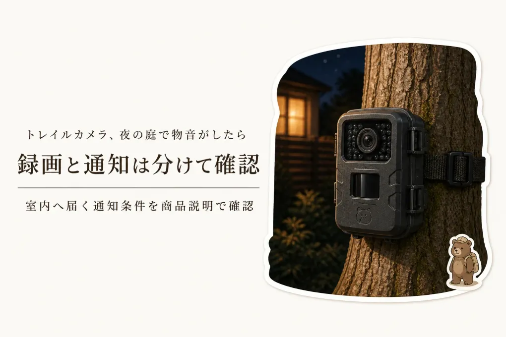 楽天でレビュー数が多いトレイルカメラを比較｜夜の庭を室内から確かめる屋外カメラ